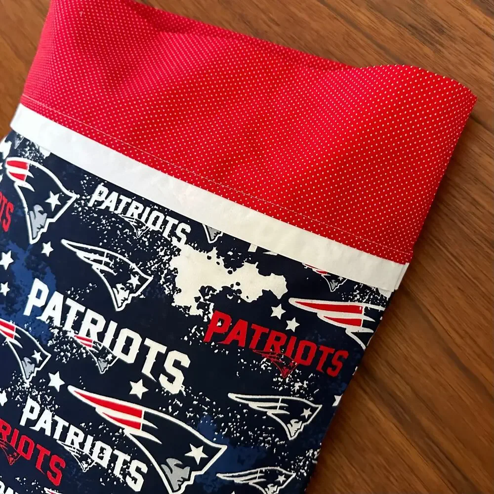 Toddler Pillowcase Handmade NFL New England Patriots